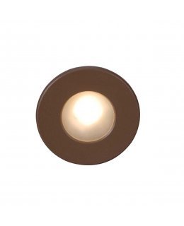 WAC Lighting WL-LED310-C-BZ  120V LEDme Round Step Light